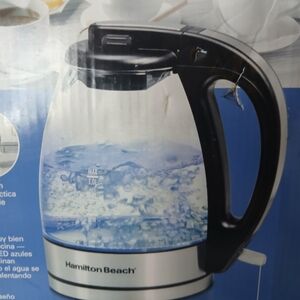 Hamilton Beach Electric Kettle with Black Handle NWOT